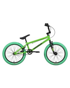 Велосипед Madness BMX 1 2023 зеленый черный 9 Stark