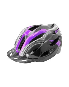Велосипедный шлем FSD HL021 Out Mold черно пурпурный L Stels