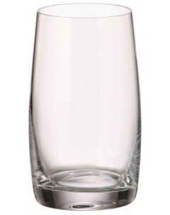 Набор из 6 ти стаканов для воды Pavo Объем 380 мл Crystalite bohemia