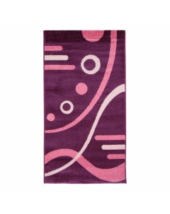 Ковер Firuze 4602A 80 x 150 см фризе розово фиолетовый Sofia rugs