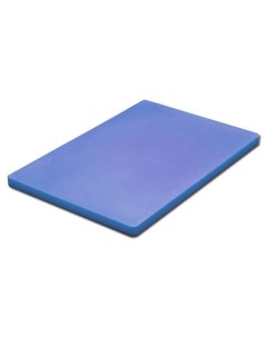Доска разделочная прямоугольная 50х35 h 1 5см пластик цвет синий Gerus