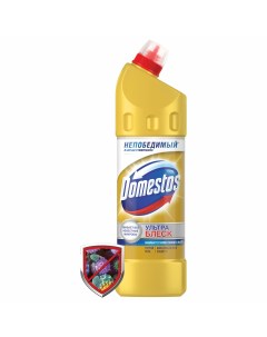 Средство для уборки туалета Ультра Блеск 1000мл 4 шт Domestos