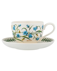 Чашка чайная с блюдцем Ботанический сад Колокольчик 280 мл Portmeirion
