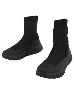 Черные текстильные ботинки Y's