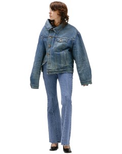 Асимметричная джинсовая куртка Balenciaga
