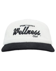 Вельветовая кепка Wellness Club Sporty & rich