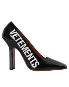 Лакированные туфли с логотипом Vetements