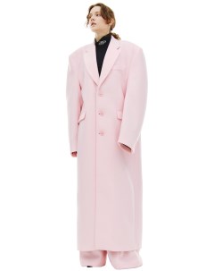 Розовое оверсайз пальто Vetements