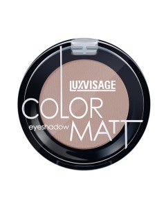 Тени для век luxvisage color matt тон 13 ash rose 1 5г Luxvisage