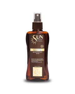 SUN EXPERT Масло для загара SPF 30 с маслом Рисовых Отрубей 180 Krassa