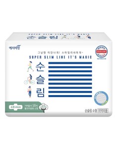 Прокладки гигиенические тонкие хлопковые Cotton Touch Pure Slim 23 см Yejimiin