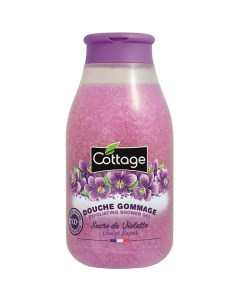 Гель для душа отшелушивающий Exfoliating Shower Gel Violet Sugar Cottage