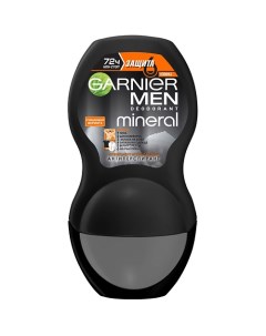 Дезодорант антиперспирант ролик Mineral Защита 6 Очищающая Моринга защита 72 часа мужской Garnier