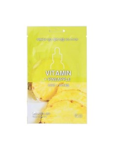 Тканевая маска для лица Ampoule Essence Mask Sheet Vitamin Pineapple Holika holika