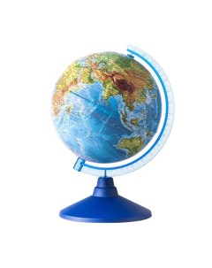 Глобус Земли физический рельефный 320 серия Евро Globen