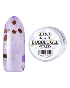 Гель для дизайна Bubble Violety 5 г Patrisa nail