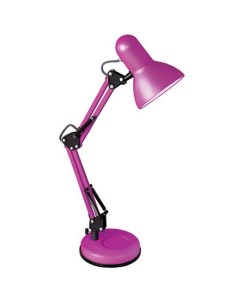 Настольная лампа KD 313 C15 пурпурная Camelion