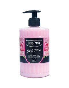 Жидкое мыло для рук Розовая роза серия Романтика 500 мл Deep fresh