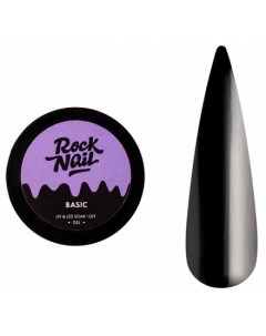 Гель краска Basic 02 Total Black Rocknail
