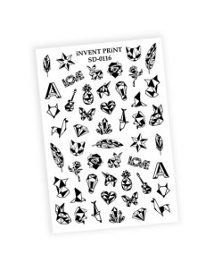 Слайдер дизайн Геометрические фигуры SD 116 Invent print