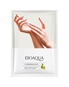 Маска перчатки с экстрактом авокадо для рук 1 пара Bioaqua