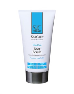 Омолаживающий скраб для ног с минералами Мертвого моря и натуральными маслами Dead Sea Seacare