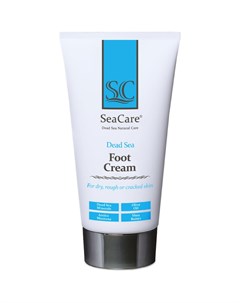 Омолаживающий крем для ног с минералами Мертвого моря и натуральными маслами Dead Sea Seacare