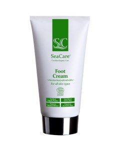 Органический крем для ног с экстрактом алоэ вера и натуральными маслами 150 мл Spa Organic Seacare