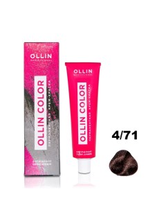 OLLIN Крем краска для волос Color 4 71 Ollin professional