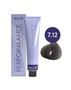 OLLIN Крем краска для волос Performance 7 12 Ollin professional