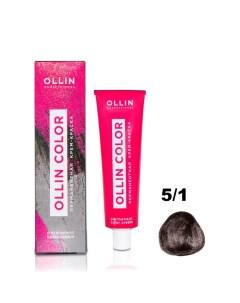 OLLIN Крем краска для волос Color 5 1 Ollin professional