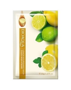 Набор Маска для лица Lemon Nourishing 30 г 4 шт Bioaqua