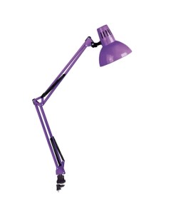 Настольная лампа KD 312 C12 фиолетовая Camelion