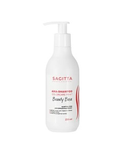 Шампунь уход для окрашенных волос Beauty Base AHA Shampoo Color Care pH 4 7 250 мл Sagitta