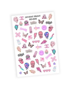 Слайдер дизайн Pop Art SD 101 Invent print