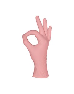 Перчатки нитриловые фламинго размер XS 100 шт Mediok