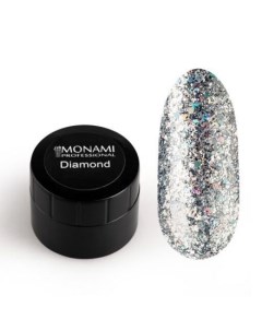 Гель лак Diamond Silver Star Monami professional