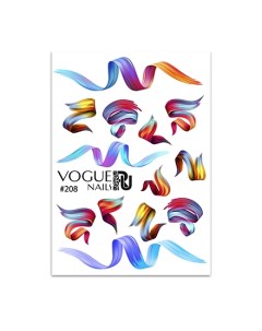 Набор Слайдер дизайн 208 2 шт Vogue nails