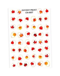 Слайдер дизайн Осень Веточки Листья OS 37 Invent print