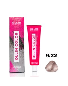 OLLIN Крем краска для волос Color 9 22 Ollin professional