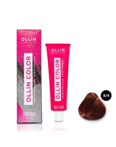 OLLIN Крем краска для волос Color 8 4 Ollin professional