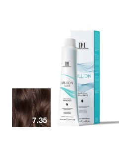 TNL Крем краска для волос Million Gloss 7 35 Tnl professional