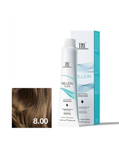 TNL Крем краска для волос Million Gloss 8 00 Tnl professional