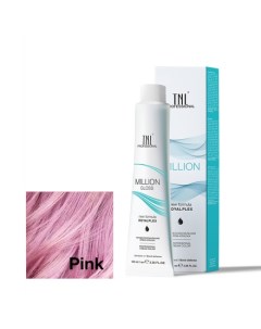 TNL Крем краска для волос Million Gloss Pink Tnl professional