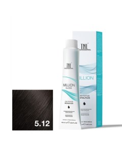 TNL Крем краска для волос Million Gloss 5 12 Tnl professional