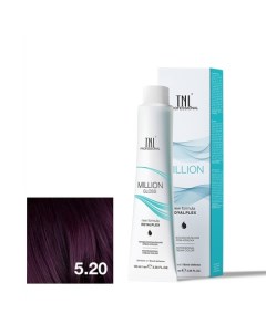 TNL Крем краска для волос Million Gloss 5 20 Tnl professional