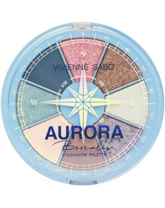 Палетка теней Aurora Borealis тон 01 Vivienne sabo