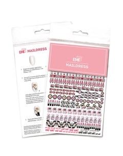 Набор Слайдер дизайн Naildress 4 Косметика 3 шт Emi