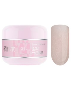 Гель ABC Ice Rose Silver shimmer Limited collection Irisk