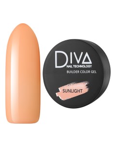 Трехфазный гель Builder Color Sunlight Diva nail technology